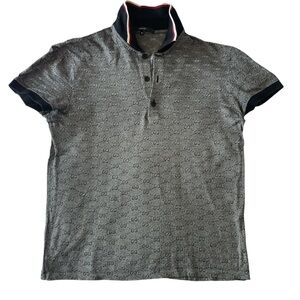 Gucci Patterned Men's Polo Shirt